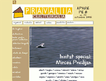 Tablet Screenshot of pravaliaculturala.ro